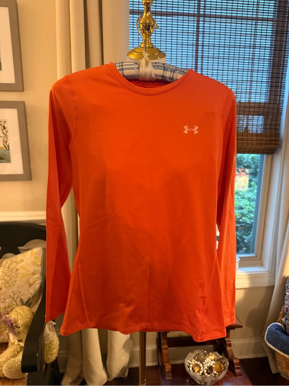 Under Armour Women’s Long Sleeve Performance Tee - Bright Orange